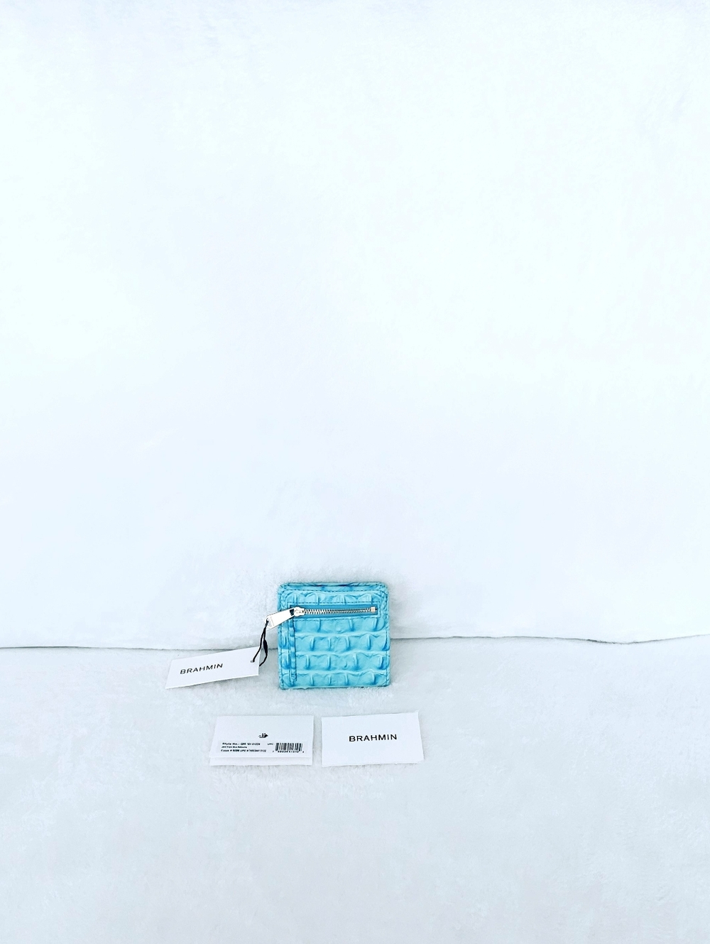 NWT Brahmin STAYCATION Lane W/ TROPIC BLUE Jane Wallet - Picture 11 of 16